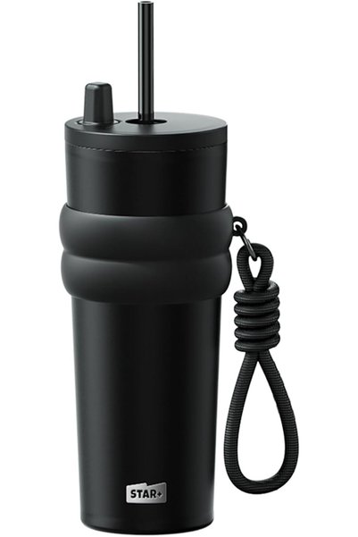 EXCEFORE 24 oz Stainless Steel Travel Coffee Tumbler with Straw,Leak Proof, D...
