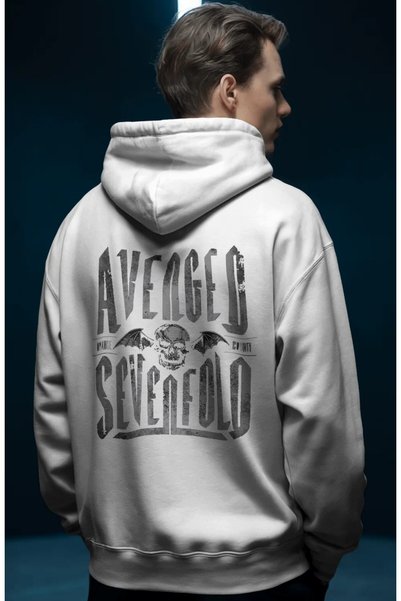 SEVBANO Avenged Sevenfold rok metal muzički bend, unisex oversize premium hoo...