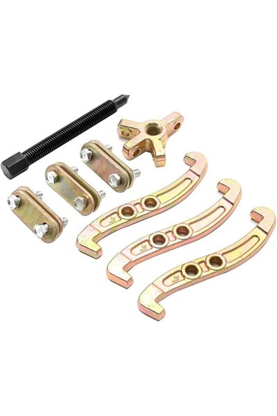 Lawazim 3-Jaws Gear Puller - 4inch - Adjustable Puller with Reversible Jaws a...