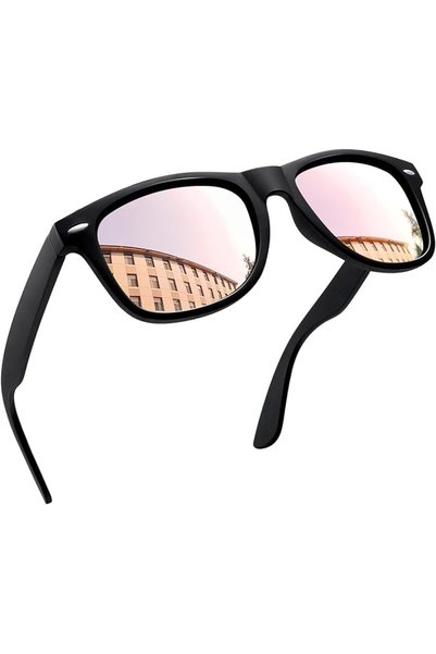 Joopin Square Sunglasses Men Women Polarized UV400 Protection Sun Glasses