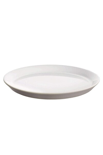 Alessi Tonale DC03/1 Σετ 4 πιάτων φαγητού, Ανοιχτό γκρι, 26,5 εκ.