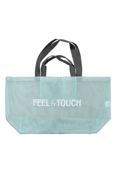 Feel & Touch SL PVC Τσάντα Παραλίας, Ciel, 51 x 32 x 16.5 εκ.