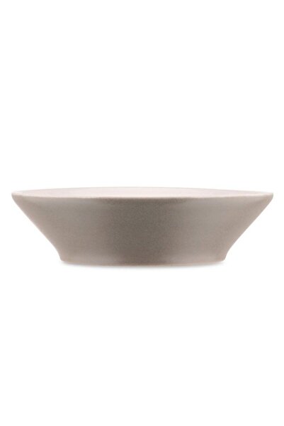 Alessi Tonale DC03/2 Πιάτο Σούπας από Πέτρινο Κεραμικό, Ανοιχτό Γκρι, 18,5 εκ.