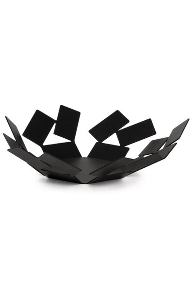 Alessi La Stanza dello Scirocco Φρουτιέρα, Μεταλλικό Μαύρο, 24.5 x 23.2 x 6.2...