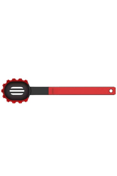 Woll Cook It KU015 Κουτάλι Ζυμαρικών, 32 εκ., Κόκκινο και Μαύρο