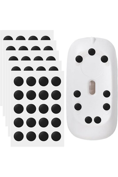 SYOSI 100 Pcs Professional Mouse Skates, High Wear Resistance for Enhanced Sp...