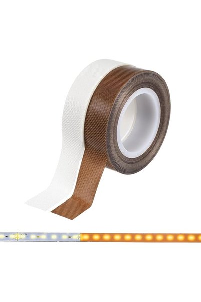 X SPRING LED Light Strip Diffuser Cover, 2 PCS Heat Resistant PTFE Light Bloc...