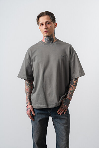 Respire Tricou Oversize Bărbați, Tricou Supradimensionat Streetwear din Bumba...