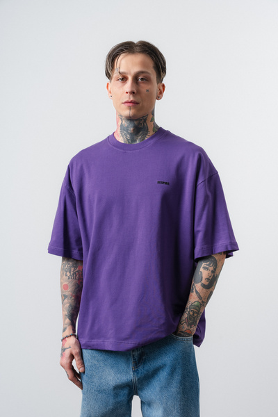 Respire Tricou Oversize Bărbați, Tricou Supradimensionat Streetwear din Bumba...