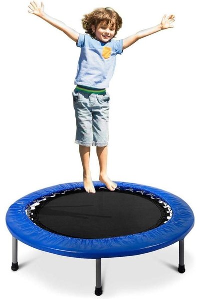A Childhood Dream 36 Inch Trampoline Indoor Gymnastic Fitness Tramplin for Gym