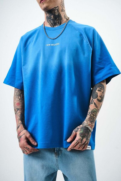 Respire Tricou Oversize Bărbați, Tricou Supradimensionat Streetwear cu Croial...