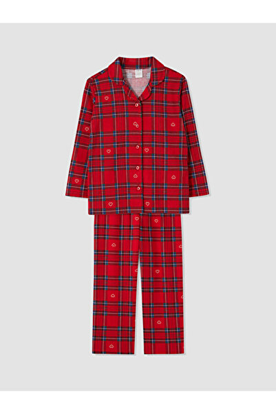 LC Waikiki Quality Pieces from Çelebi Store: New Year's Themed Girls' Pajama Set