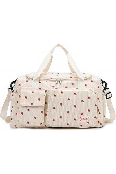 TERRIFI Womens Gym Sports Bag, Travel Duffle Bag for Women with Shoes Compart...