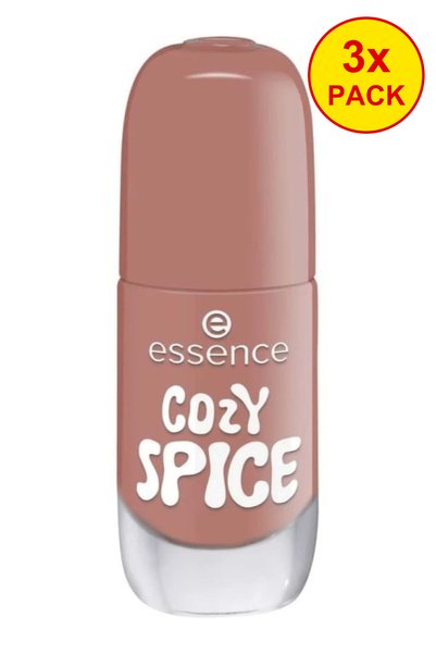 Essence 3 броя Дълготраен лак за нокти COZY SPICE 47 Essence, 8 мл