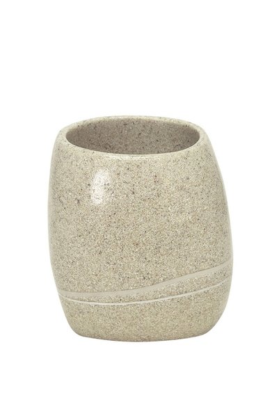 Kleine Wolke Stones 5080 Ποτήρι Οδοντόβουρτσας, Μπεζ άμμου Πολυρητίνη