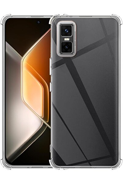 GENERAL Compatible with Infinix Hot 60 Case Cover Clear TPU Case Shockproof B...