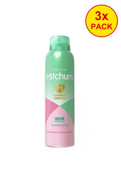 Mitchum 3x ΠΑΚΕΤΟ Flower Fresh , Ενυδατικό 48ωρης διάρκειας, Αποσμητικό Σπρέι...