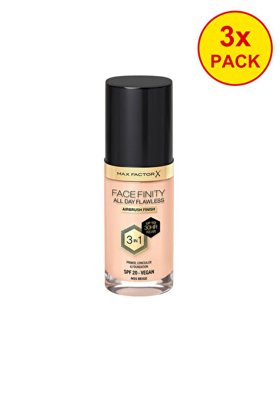 Max Factor 3x PACK Facefinity 3 in 1 - Primer, Concealer and Foundation # 55-...