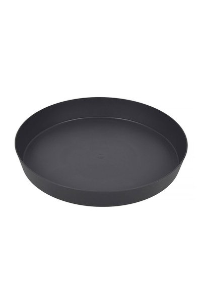 OEM Farfurie pentru ghiveci din Plastic Antracit Ø24.5x3.3 cm