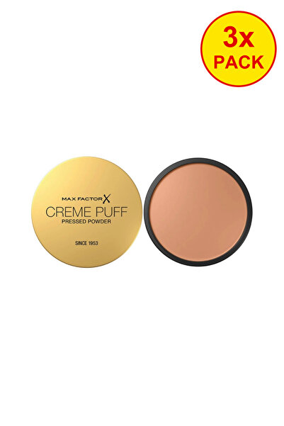 Max Factor 3x PACK Pudra Compacta Creme Puff – 40 Creamy Ivory