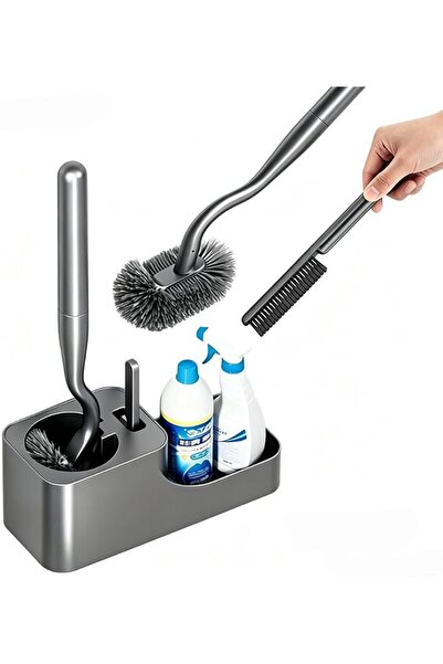 Rubvrenti Toilet Bowl Brush and Holder,Bathroom Toilet Brush,3 Pcs Wall-mount...
