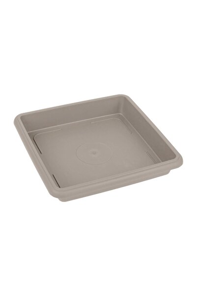 OEM Farfurie din Plastic pentru Ghiveci Moca 28x28x5.5 cm