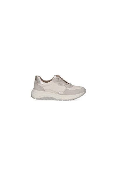Caprice Γυναικεία Μπεζ Σνίκερς 9-23754-46-199 Δερμάτινα