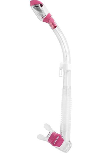 Cressi Supernova Dry Snorkel with Valve and Splash Guard for Snorkeling and F...