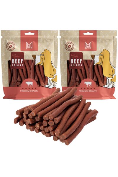 Mersjo Gustare pentru câini - cârnați de vită 1kg