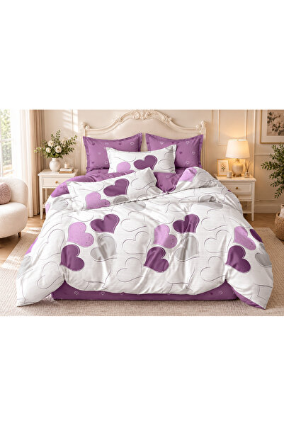 CHIRASO Premium Finet Bedding Set, 6 Pcs, Fitted Sheet 180x200, Duvet Cover 2...
