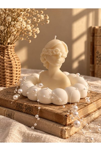 Deluxe Studio Candle Луксозна свещ-бюст Муза