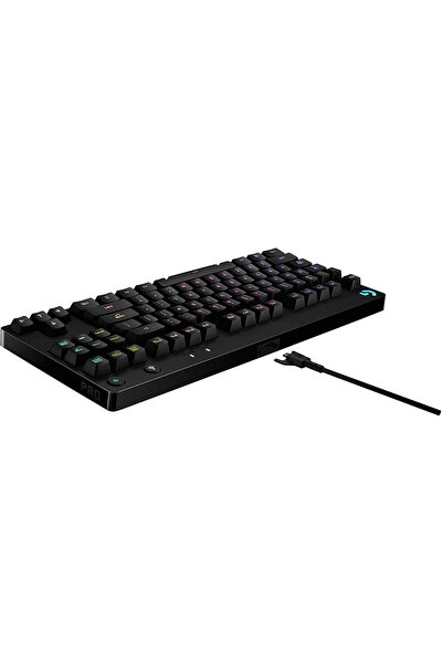 logitech Tastatura LED, Logitech, G Pro, LED, Qwertz, Negru