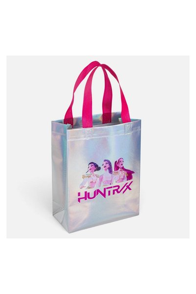 OEM Geantă Multifuncțională K-POP Holografică 19,5x10x25 cm cu Mânere Roz – U...