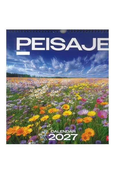 O-PRESS Calendar peisaje 2027 patrat 300 * 300, 8 file,,