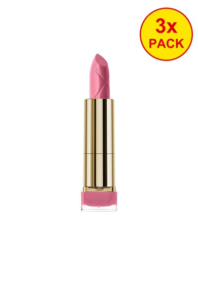 Max Factor PACK 3x Ruj cremos hidratant cu unt de shea COLOUR ELIXIR # 095 4 g