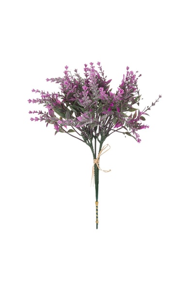 OEM Ramură Artificială de Lavanda cu Flori Mov 23 cm – Decor Realist pentru C...