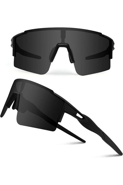 GENERAL Ukoly Cycling Sunglasses for Men Women with 3 Interchangeable Lenses,...