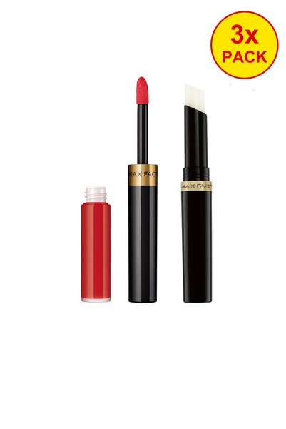 Max Factor Pachet 3x Ruj rezistent la transfer Lipfinity Lip Colour 24H, 125 ...