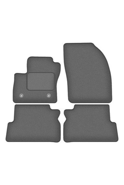 Wielganizator Covorașe auto din velur grafit pentru: Ford C-MAX MK2 monovolum...