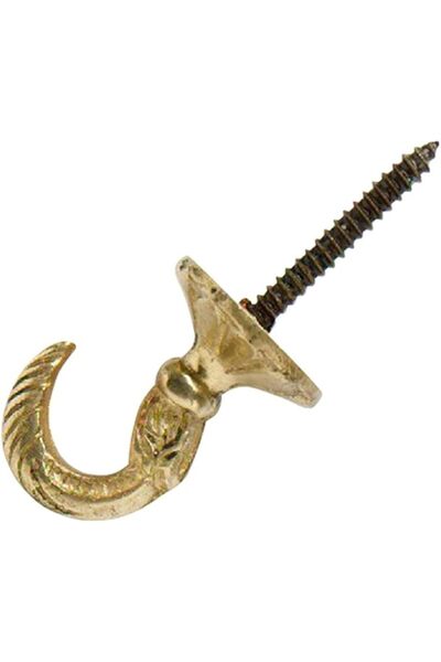 Merriway CURTAIN TIE BACK SMALL EGYPTIAN SOLID BRASS