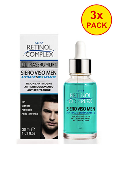 Retinol Complex 3x Πακέτο Ανδρικός Ορός Προσώπου - 30 ml