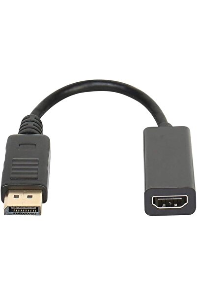 Generic DisplayPort to HDMI Adapter Cable, Black, 24cm Length, 1080P,Compact ...