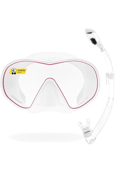 Cressi since 1946 - F-Dual & Supernova Dry Snorkelling Set Frameless Adults