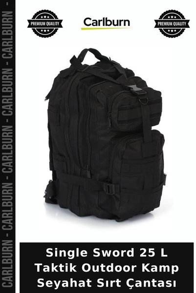 Carlburn Single Sword 25 L Tactical Outdoor Camping Travel Backpack Adventure...