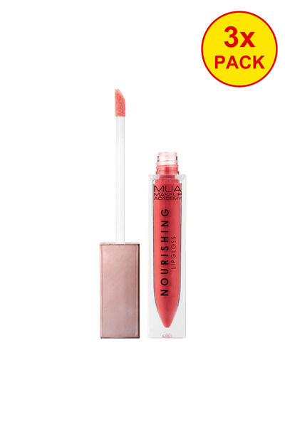 MUA Makeup Academy 3 броя Подхранващ гланц за устни – Мистик