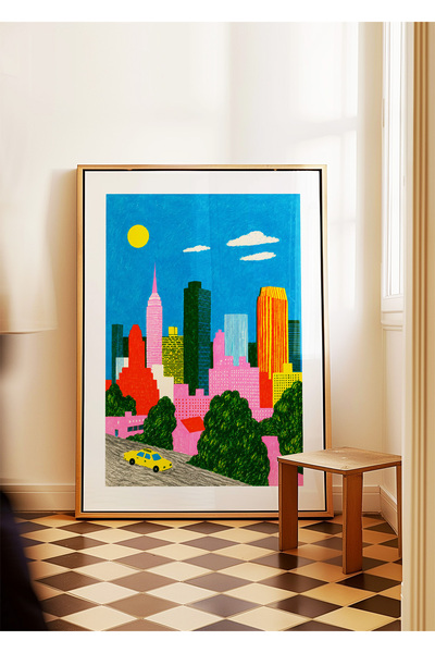 ARTHOUSECOLLECTIVE Kolekcija putovanja - Njujork - Poster bez okvira