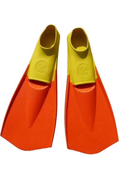 TYR SPORT Flexfins, Yellow/Orange,XXS
