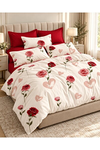 East Comfort LenjerieMag Lenjerie de pat finet 6 piese cu elastic ESTE45