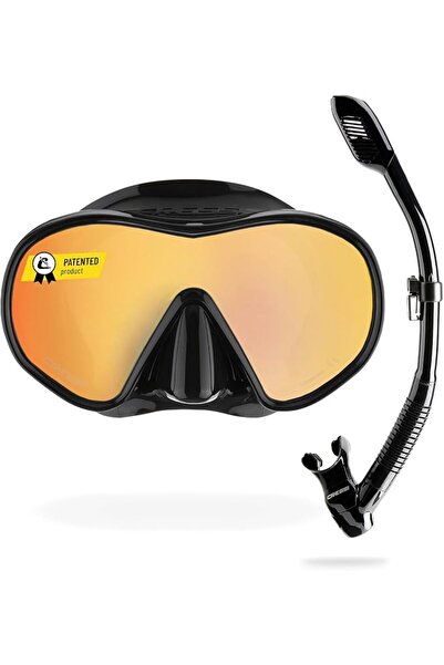 Cressi since 1946 - F-Dual & Supernova Dry Snorkelling Set Frameless Adults