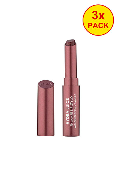MUA Makeup Academy 3 броя Hydra Juice Peptide Shimmer Lip Stylo – Черешов поц...